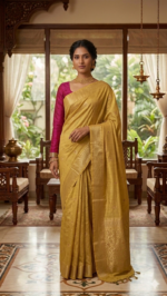 Pure Katan Banarasi Mango Silk