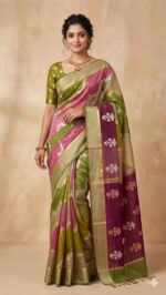 Pure Organza Silk Banarasi Rangkat