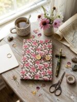 Handmade Diary with Button