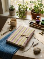 Handmade Diary with Button