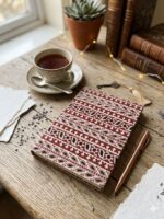 Ajrakh Cloth Handmade Paper Diary