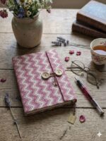 Handmade Diary with Button