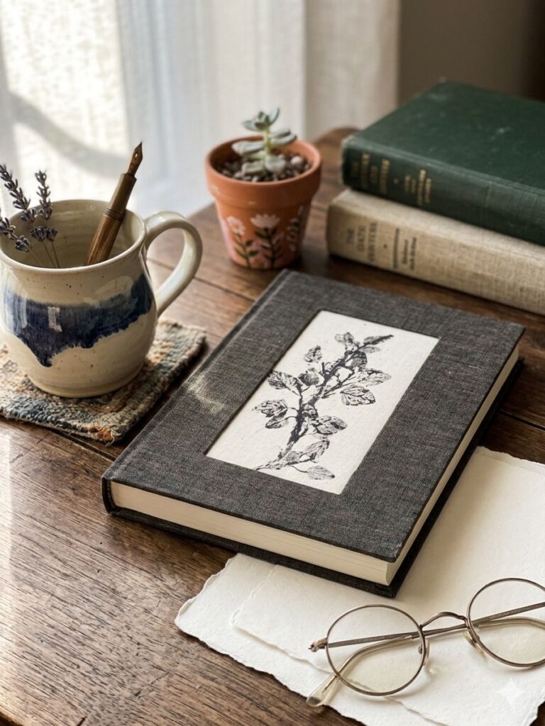 Big Box Diary – Natural Leaf Printing