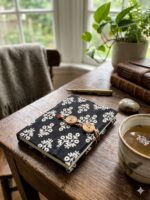 Natural Dye & Handmade Diary with Button