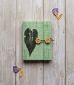 Natural Dye & Handmade Diary with Button