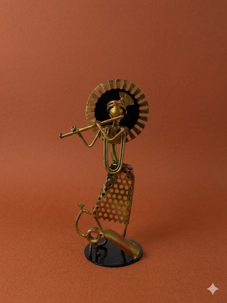 Scrap Metal Standing Shri Krishna