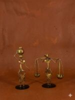 Scrap Metal Village Figures Set