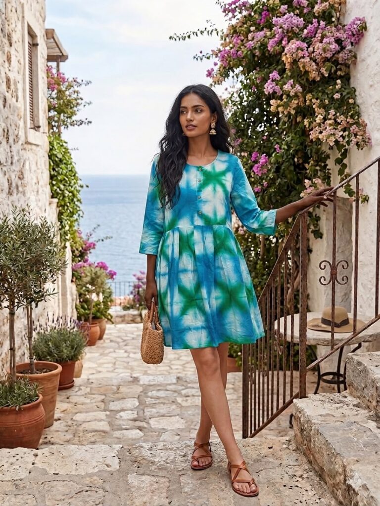 Tie & Die Dress