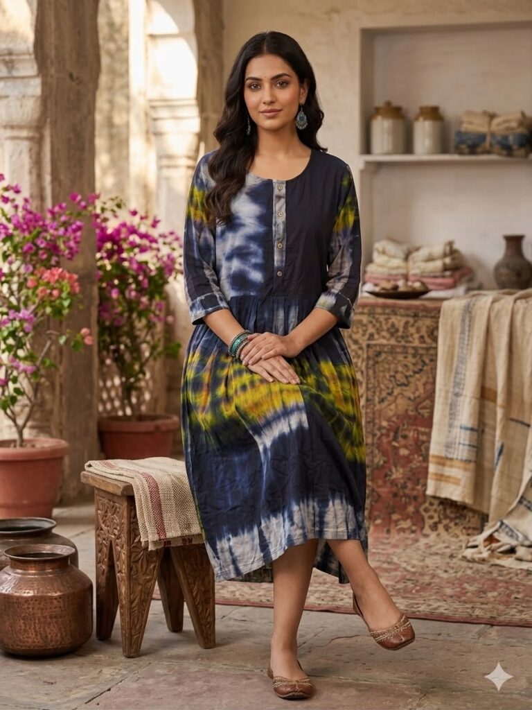 Tie & Die Dress