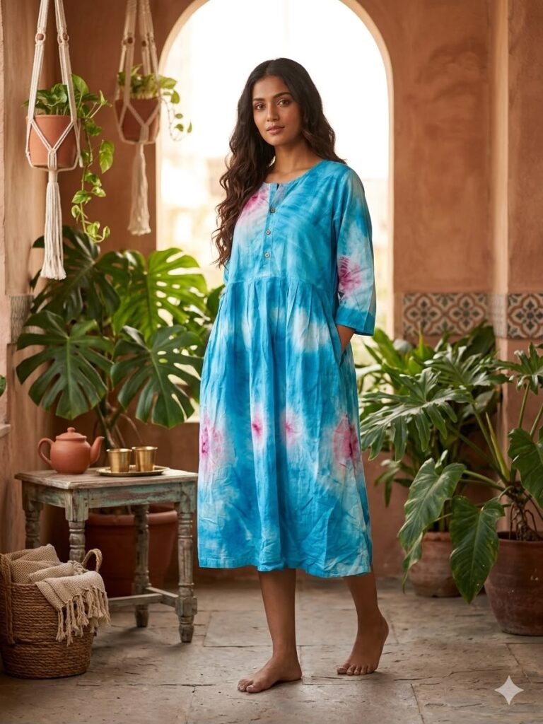 Tie & Die Dress