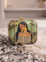 Women's Bag - Clutch (Olive Green)