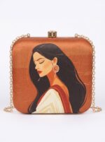 Women's Bag - Clutch (Rust)