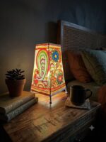 Square Lampshade Leather Puppetry