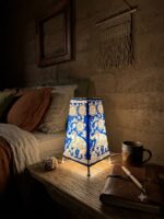 Square Lampshade Leather Puppetry