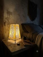 Square Lampshade Leather Puppetry